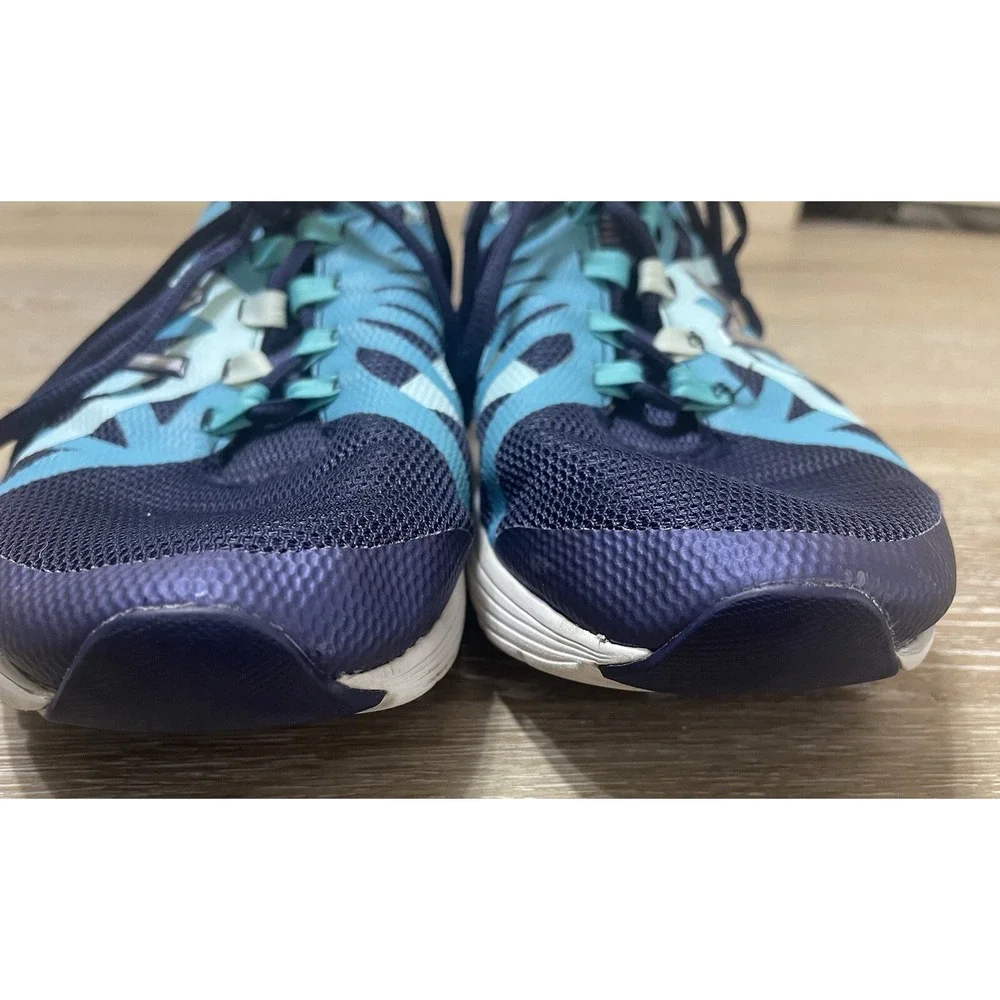 New Balance 811V2 Fantom Tape Cush Navy/Turq Running Shoes Women Sz 8 Sneakers